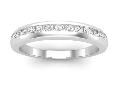 AV 648 Diamonds Wedding Ring 3D print model