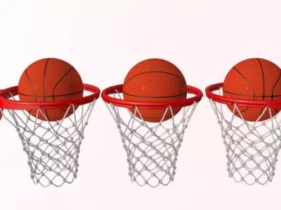 Basketball Net 3D model