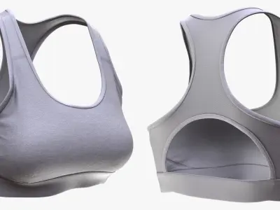 Top 240 - All MH Bodies - UE5 Skeletons - Rigged Low-poly 3D model