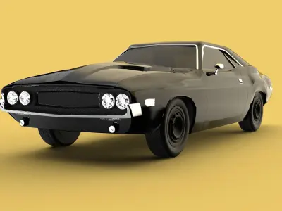 Dodge Challenger 1970 3D model