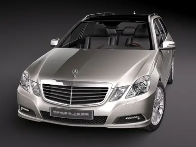 Mercedes E class Estate 3D model
