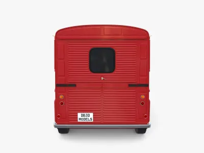 Citroen HY Red 3D model