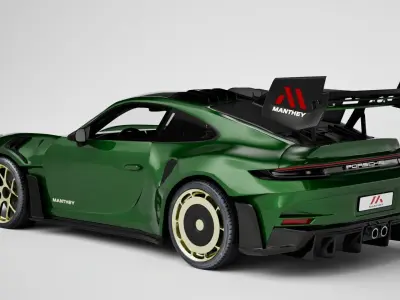 Porsche 911 GT3 RS 992 Manthey Kit 2025 3D model 3D model
