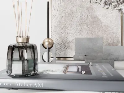  Decorative set 12 3D model