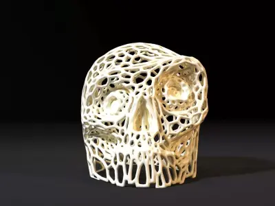Halloween Skull 2 3D print model