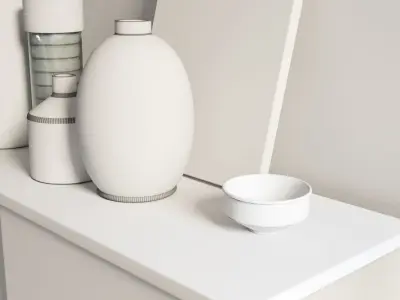 Interior decoration 3D model purchase