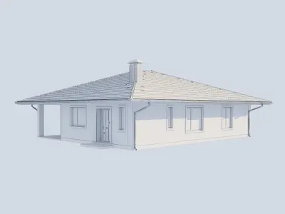 Residential house 3D model