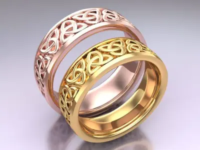 Wedding Rings - N182201 3D print model