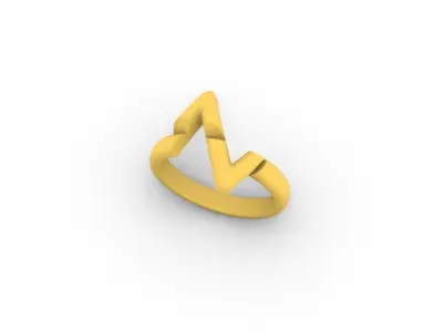 Louis Vuitton Ring  FAKE 3D print model