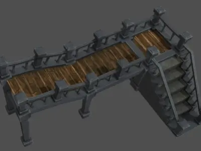 Bridge 01  3D model
