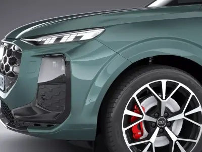 Audi Q3 S-Line 2026 3D model