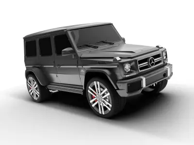Mercedes Benz G 65 Amg 3D model