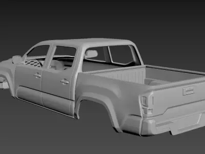 Toyota Tacoma 2020 Body For Print 3D print model