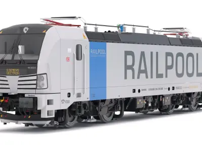 Siemens Vectron Railpool 3D model