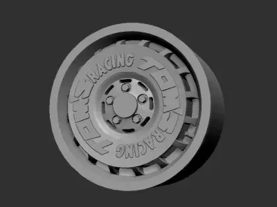 Toms Racing Vesta Wheels Rims 3D Print Ready Model Tom s  3D print model