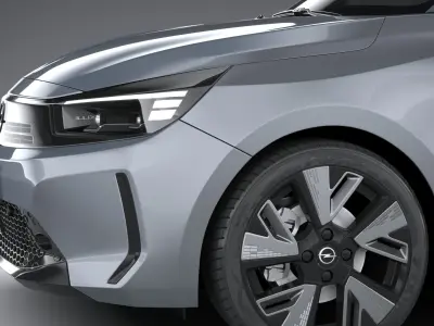 Opel Corsa 2024 3D model