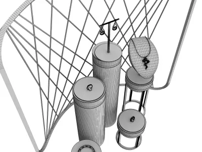 jewellery Low-poly 3D model buy