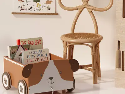 Pursuit of Adventure Turret  Fort and Decor for Kids N03 3D model