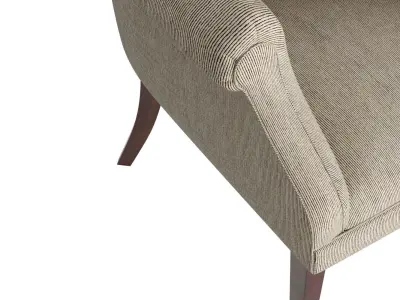 Isaia Wing Armchair 3D model