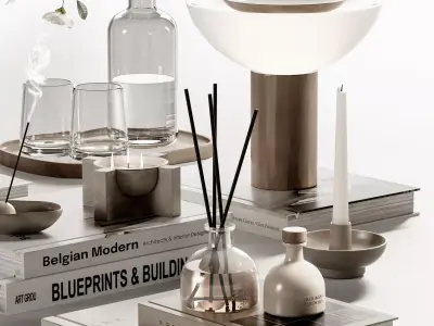 Decorative Set 44 3D model