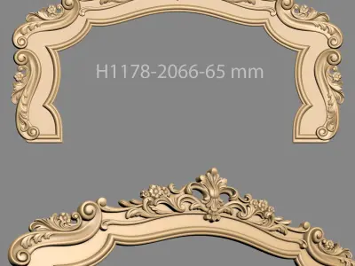 BED luxury for CNC router 3D model