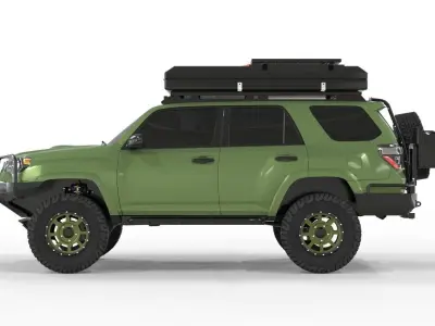 TOYOTA 4RUNNER 2016 TRD EDITION FULL ACCESORIES  3D model