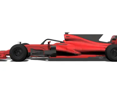 f1 2019 car 3D model