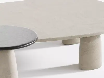 Poliform Strata Coffee Tables 3D model