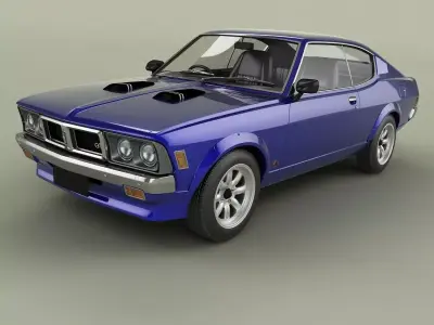 Mitsubishi Colt Galant GTO MR 3D model