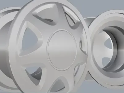3D Wheel for Car Clear Model Ready for game and Print 3D print model
