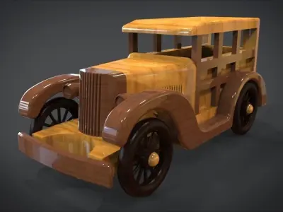 Toy Woody Wagon 3D print model