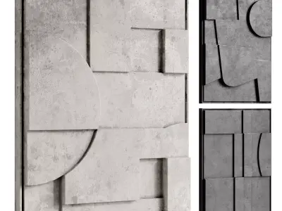 Painted by Edith Beurskens 3D model