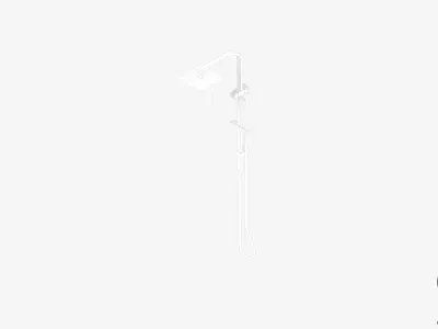 Shower - Twin - Luxury - Lane Low-poly 3D model
