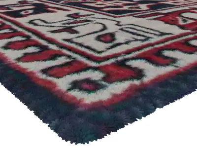 Rug Set 595 3D model