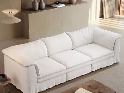 Mid Century interior scene 3D model