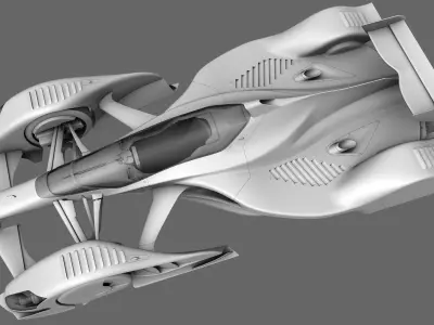 RB X2010 X1 5G Formula Concept Low-poly 3D model