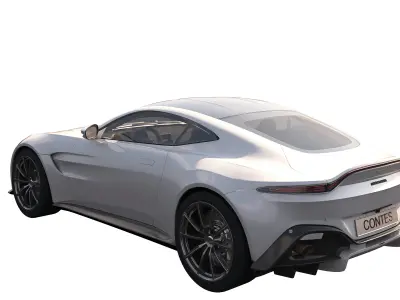Aston Martin Vantage 2018 max2015 vray 3D model