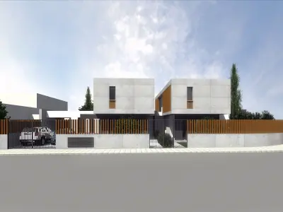 DEM18 modern house in cyprus 3D model