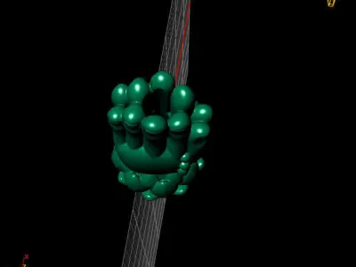 hand buddha 3D print model