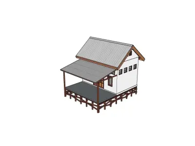 Village Warehouse Free 3D model