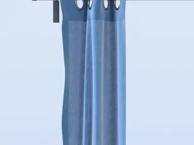 Curtain Detail - Showcase 3D model