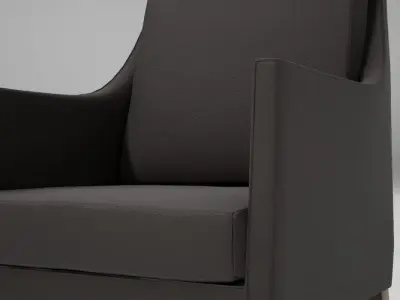 Flexform Pat Chair UE4 Low-poly 3D model