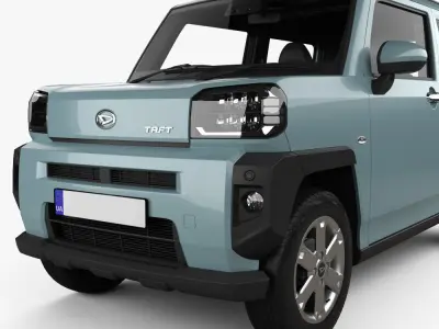 Daihatsu Taft HQinterior  2020 3D model