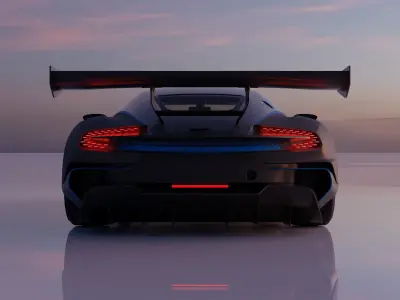 Aston Martin Vulcan  3D model