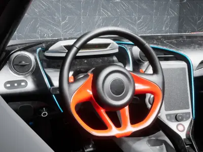 Mclaren Spider car 3D model