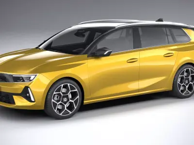 Vauxhall Astra Sports Tourer 2022 3D model