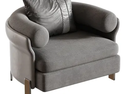  Mattia Armchair 3D model