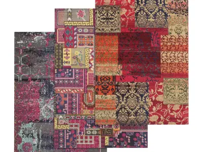 Rug Set 229 3D model