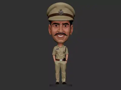 Akshay Kumar 3D print model