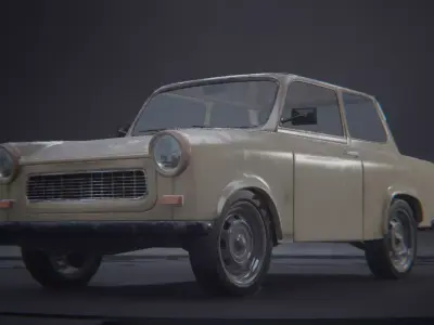 Trabant 601 3D model
